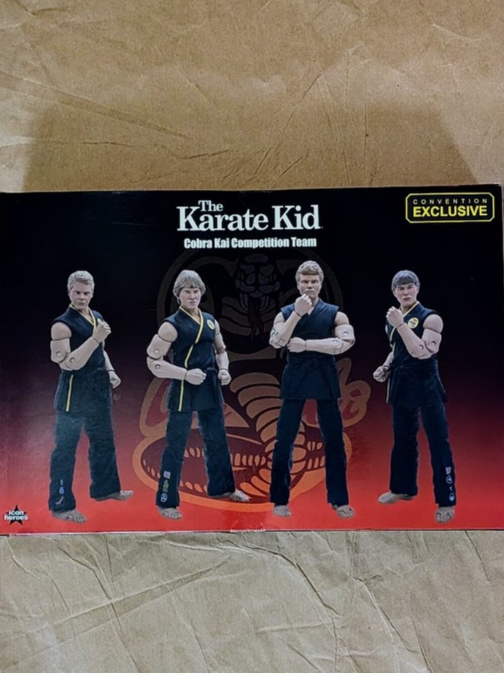 The Karate Kid Cobra Kai Competition Team Action Figure Convention Exclusive